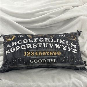 Cynthia Rowley Ouija Board Spirit Board Large Throw Pillow